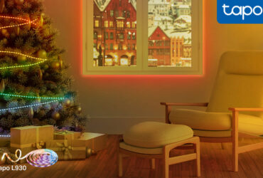 La magia di Natale prende vita grazie ai nuovi scenari di luce delle strisce LED multicolore TP-Link Tapo 6